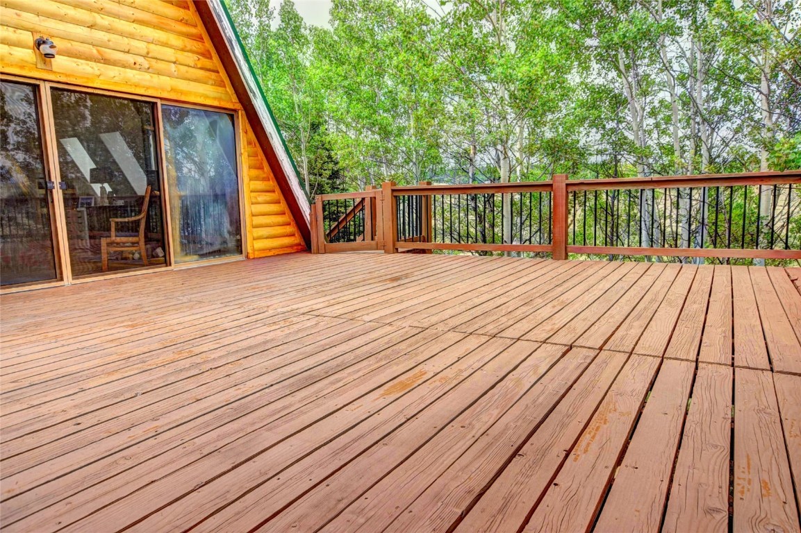567 Haida Road Como, CO 80456 - Photo 37 of 50 a view of wooden deck