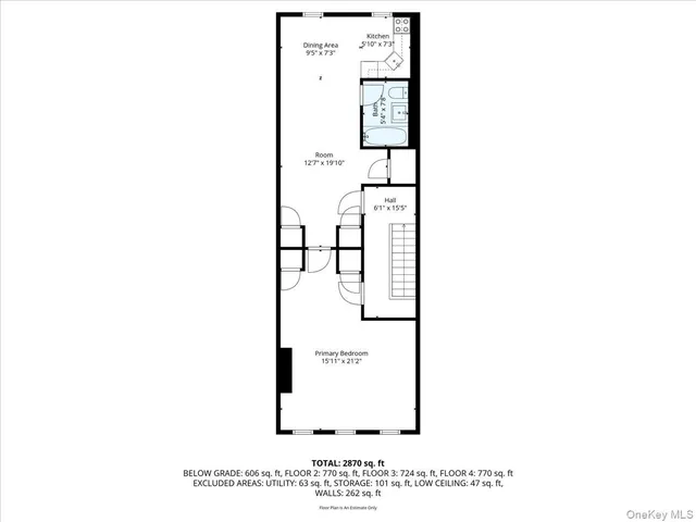 a patio with table and chairs and potted plants