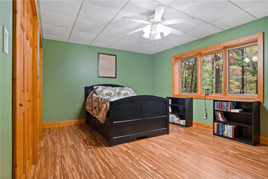 1850 Carter Road Volant, PA 16156 - Photo 22 of 23 a bedroom with a bed and a table
