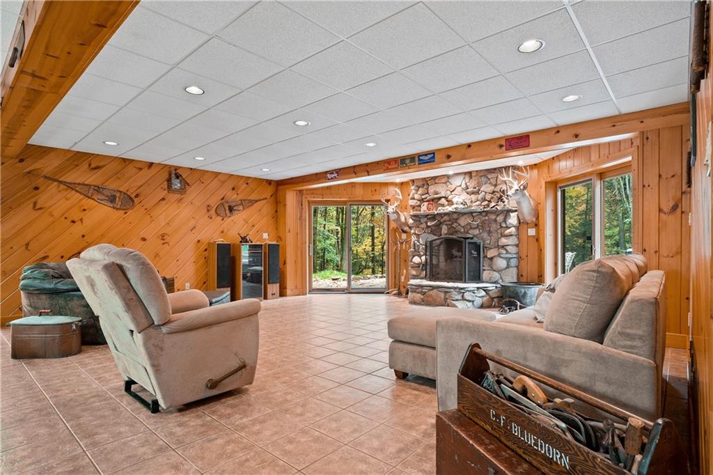 1850 Carter Road Volant, PA 16156 - Photo 8 of 23 a living room with furniture a large window with outer view