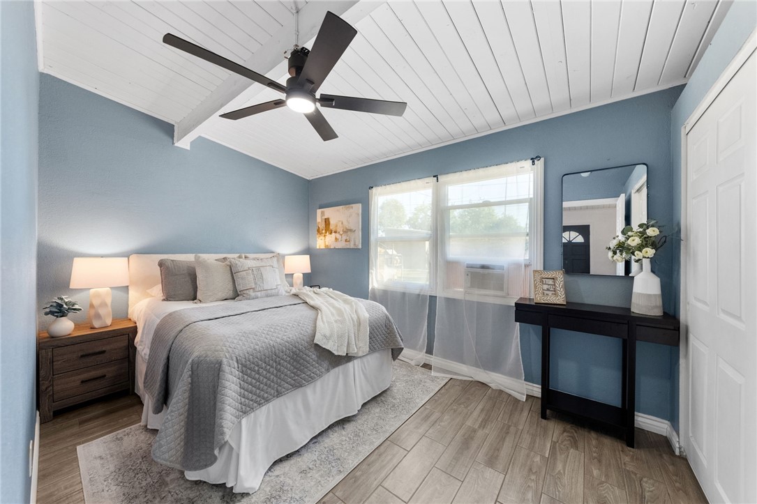 18018 East Armstead Street Azusa, CA 91702 - Photo 15 of 43 a bedroom with a bed and a table