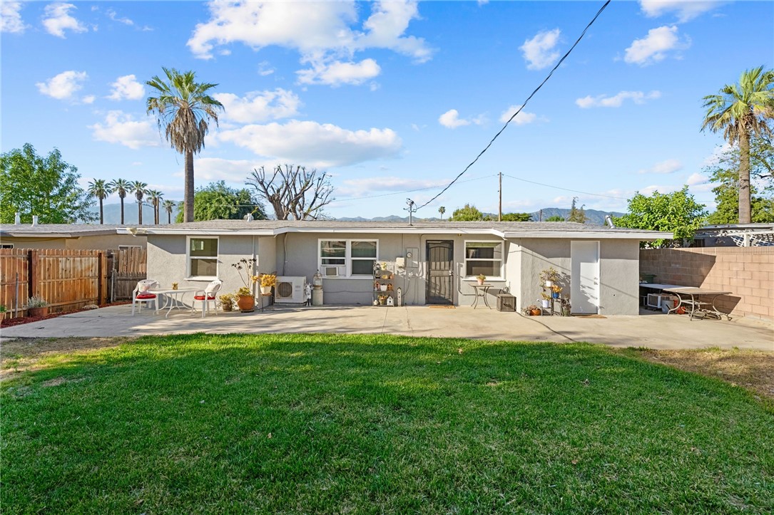 18018 East Armstead Street Azusa, CA 91702 - Photo 21 of 43 a front view of house with yard and outdoor seating