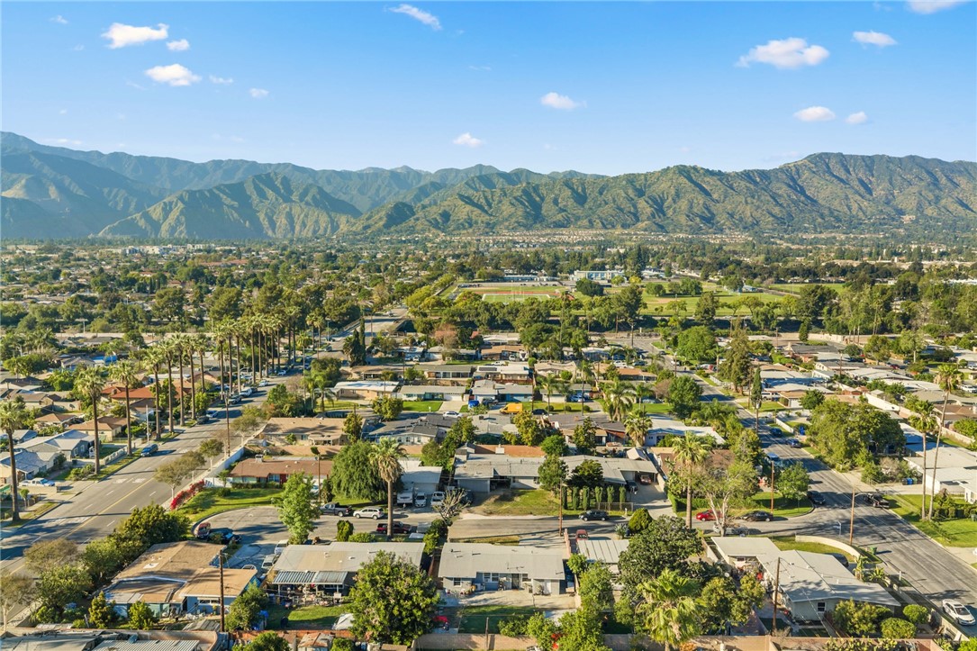 18018 East Armstead Street Azusa, CA 91702 - Photo 34 of 43 an aerial view of residential houses with outdoor space and trees