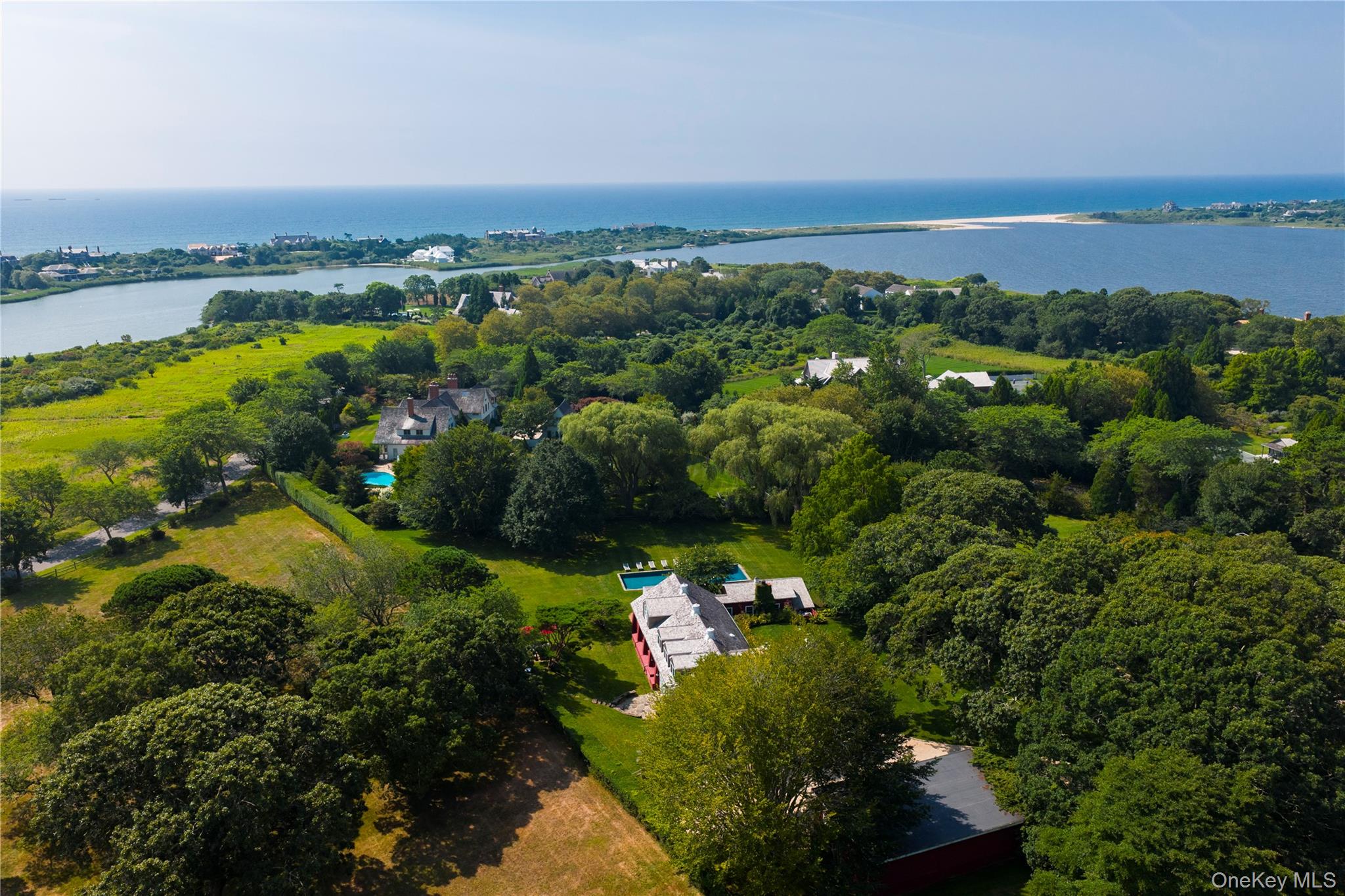 26 Ruxton Road East Hampton, NY 11937 - Photo 35 of 37 Property Overview - Georgica Pond to Ocean