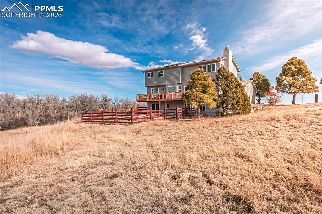 9110 Link Road Fountain, CO 80817 - Photo 42 of 47 a view of a terrace
