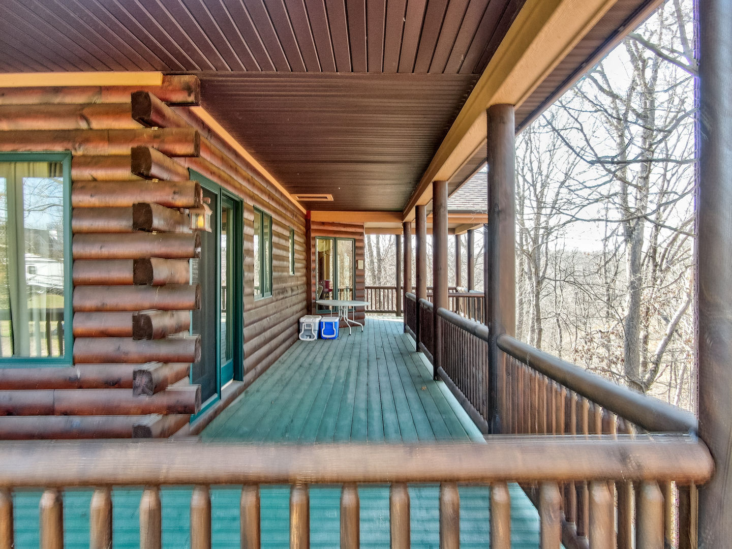 2839 A East 2525th Road Marseilles, IL 61341 - Photo 18 of 42 a view of balcony with a swing