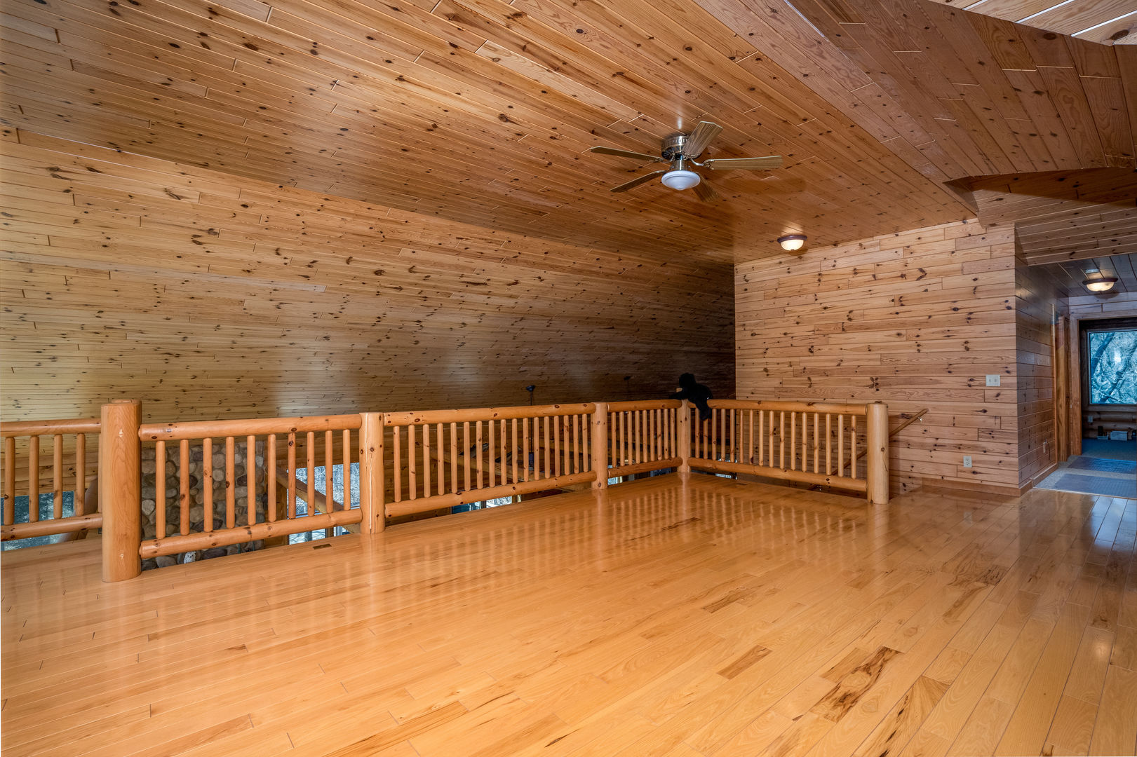 2839 A East 2525th Road Marseilles, IL 61341 - Photo 29 of 42 a view of a roof deck with chair and wooden floor
