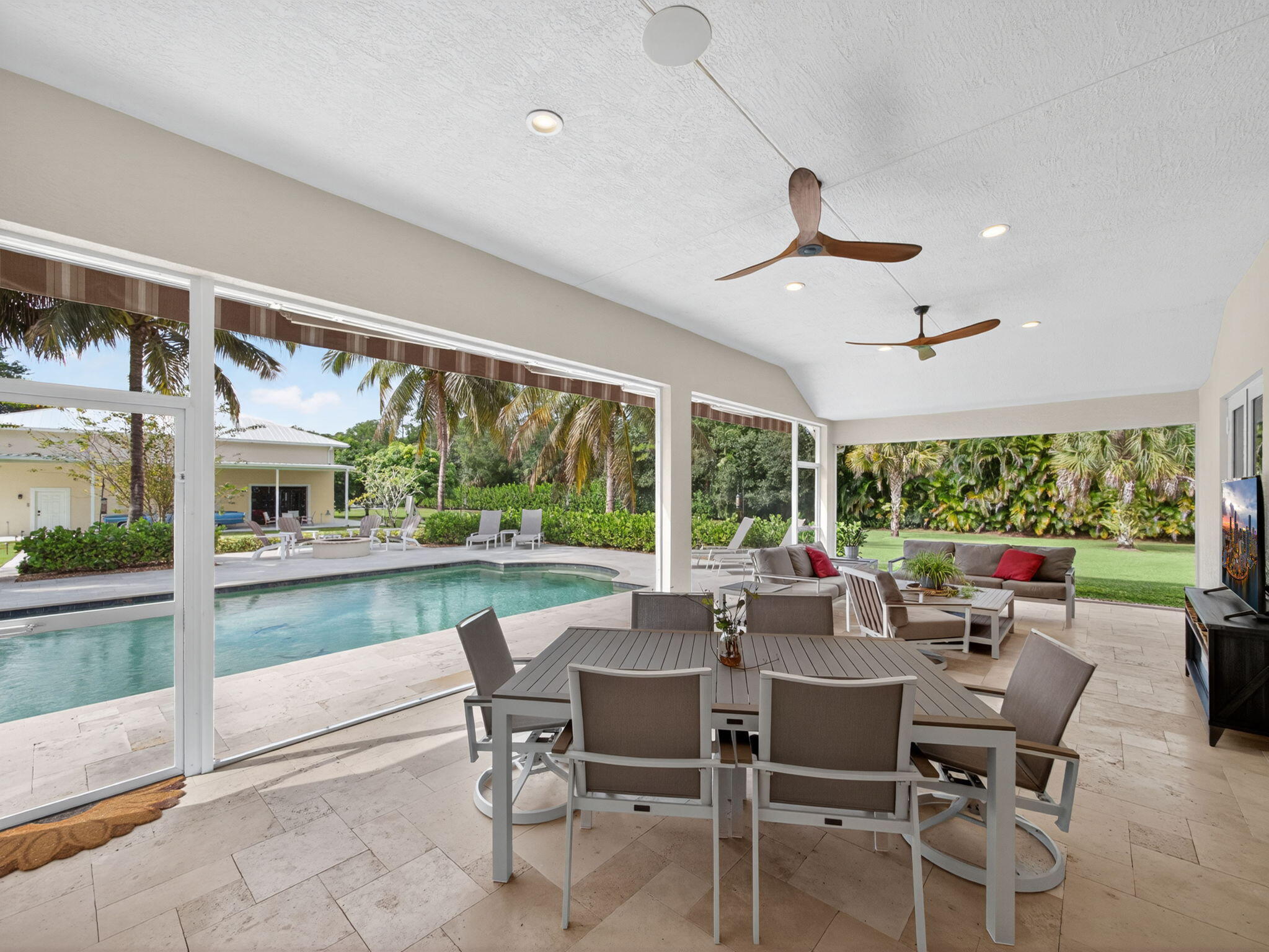 17593 Winterhawk Trail Jupiter, FL 33478 - Photo 23 of 49 a view of a dining room with furniture window and outside view
