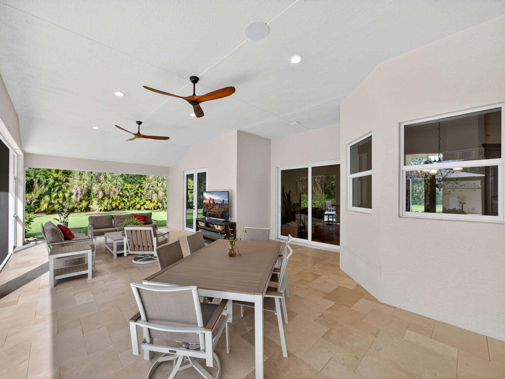 17593 Winterhawk Trail Jupiter, FL 33478 - Photo 24 of 49 a view of a dining room with furniture window and outside view