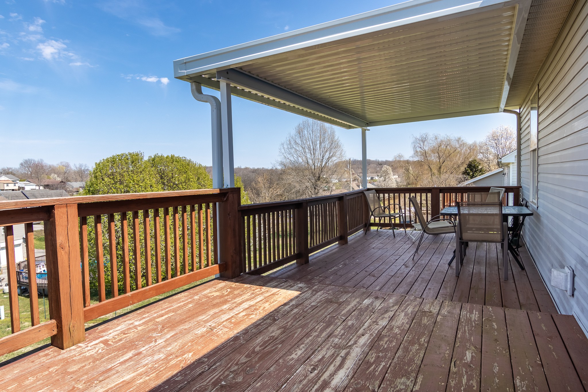 105 Elder Drive Springfield, TN 37172 - Photo 14 of 15 a view of a balcony with wooden floor