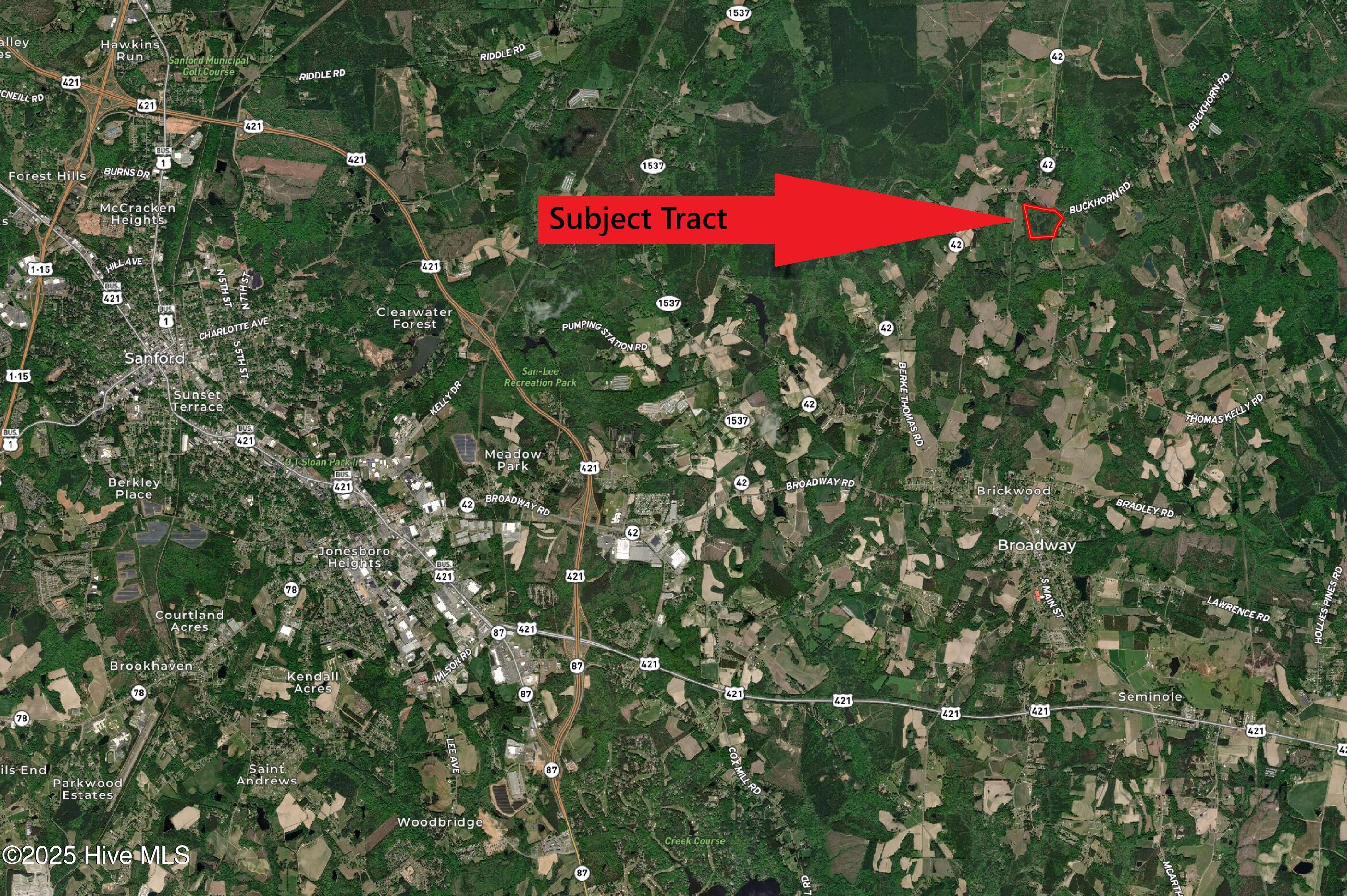 Tbd Copeland Road Sanford, NC 27330 - Photo 4 of 17 zoom out aerial arrow