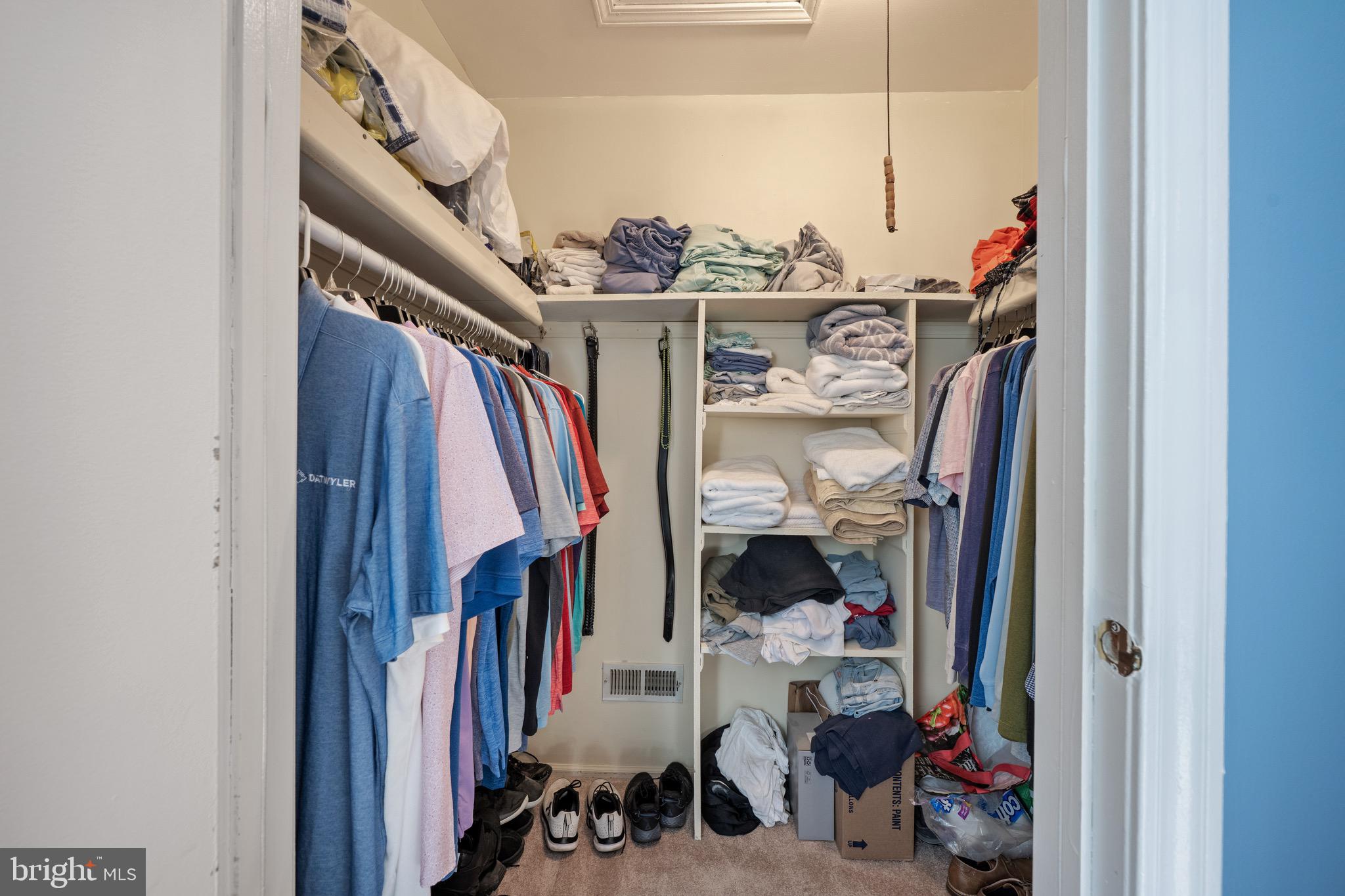 32 Brighton Place Sewell, NJ 08080 - Photo 17 of 21 a view of walk in closet with clothes and shoes