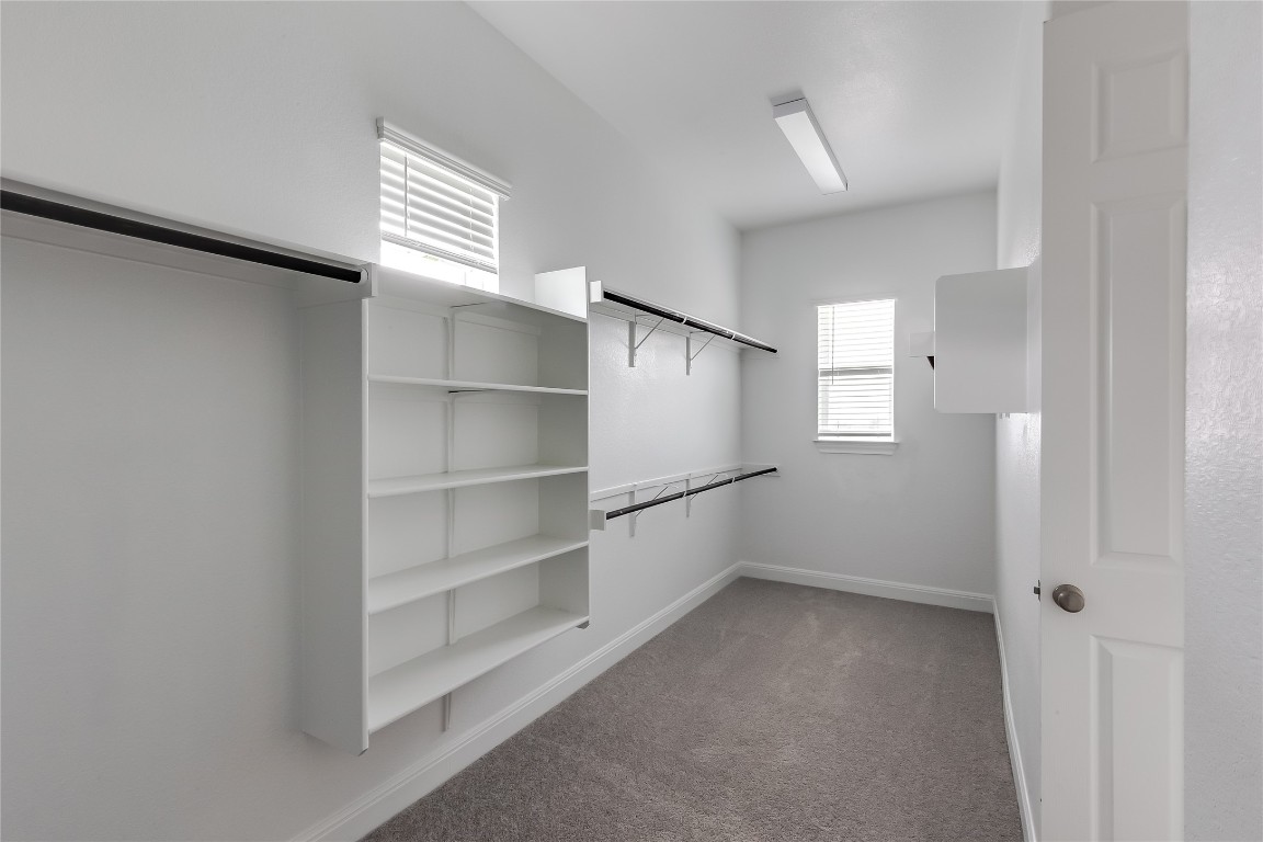 1948 Equine Road Leander, TX 78641 - Photo 25 of 36 Walk in closet with light carpet