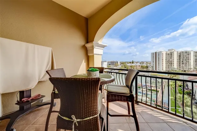 a view of a chairs and table in a room