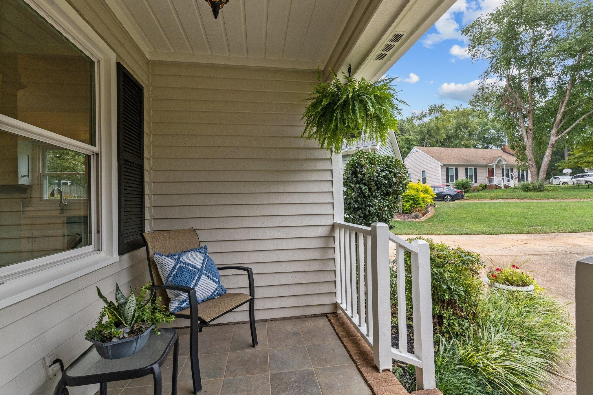 7321 Ridge Grove Court Raleigh, NC 27615 - Photo 6 of 33 Relax on your Covered Front Porch.