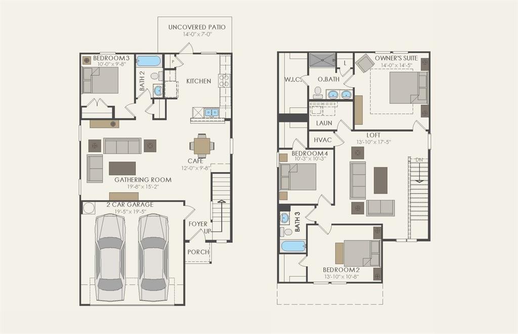 828 Springwell Drive Princeton, TX 75407 - Photo 5 of 17 Floor plan