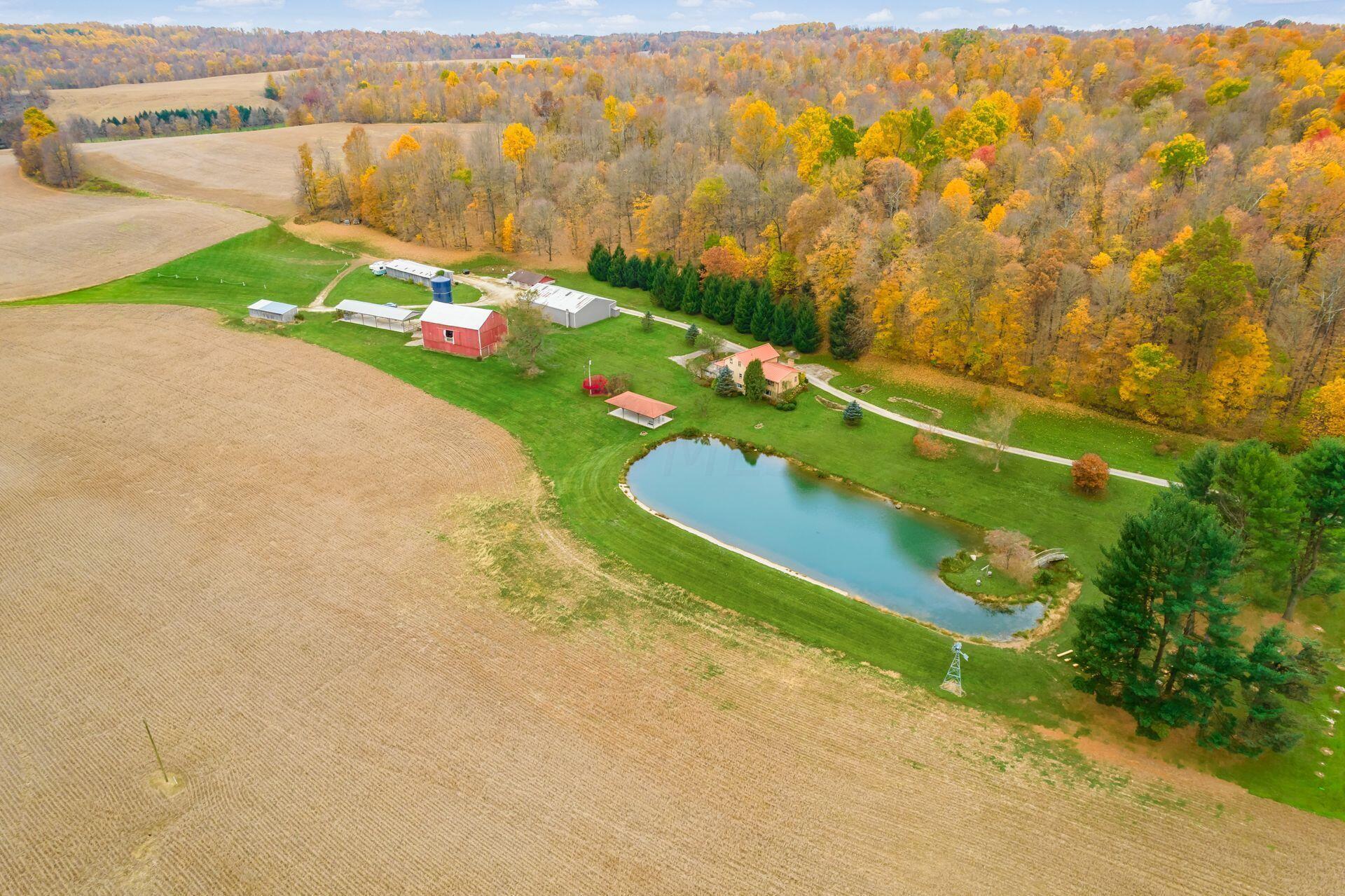3159 Rider Road Lucas, OH 44843 - Photo 31 of 39 AERIAL VIEW