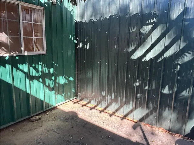 a view of a room with shelf