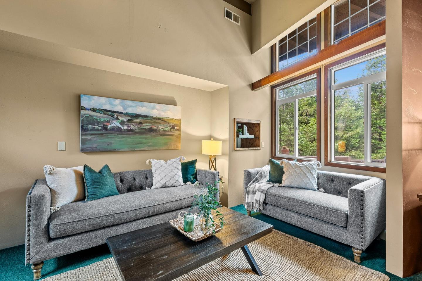 231 Aptos School Road Aptos, CA 95003 - Photo 6 of 49 a living room with furniture and a large window