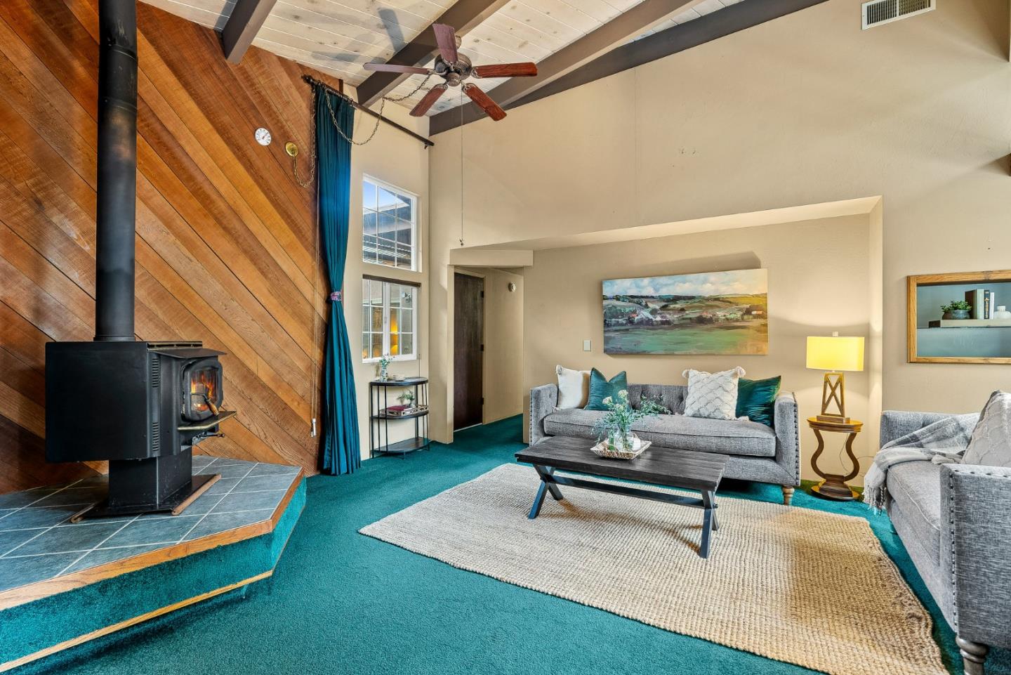 231 Aptos School Road Aptos, CA 95003 - Photo 8 of 49 a living room with furniture and a flat screen tv