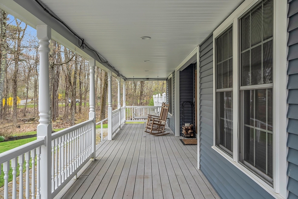 23 Harrington Road Westminster, MA 01473 - Photo 11 of 42 a view of a balcony with wooden floor