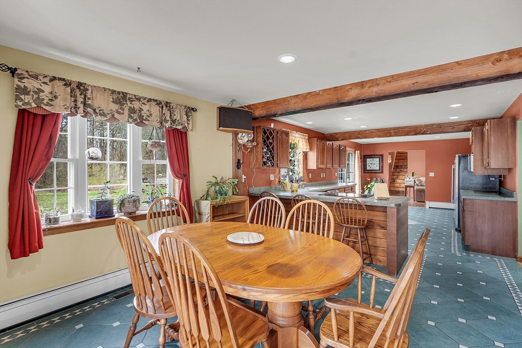 23 Harrington Road Westminster, MA 01473 - Photo 17 of 42 a dining room with furniture window and wooden floor
