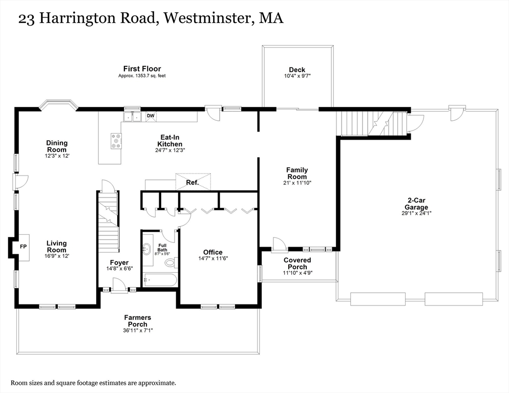 23 Harrington Road Westminster, MA 01473 - Photo 41 of 42 a picture of a wall with a white wall and white cabinet