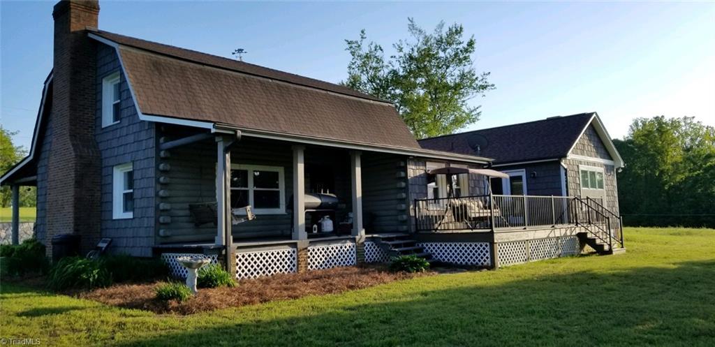 Back view with additional portion of house