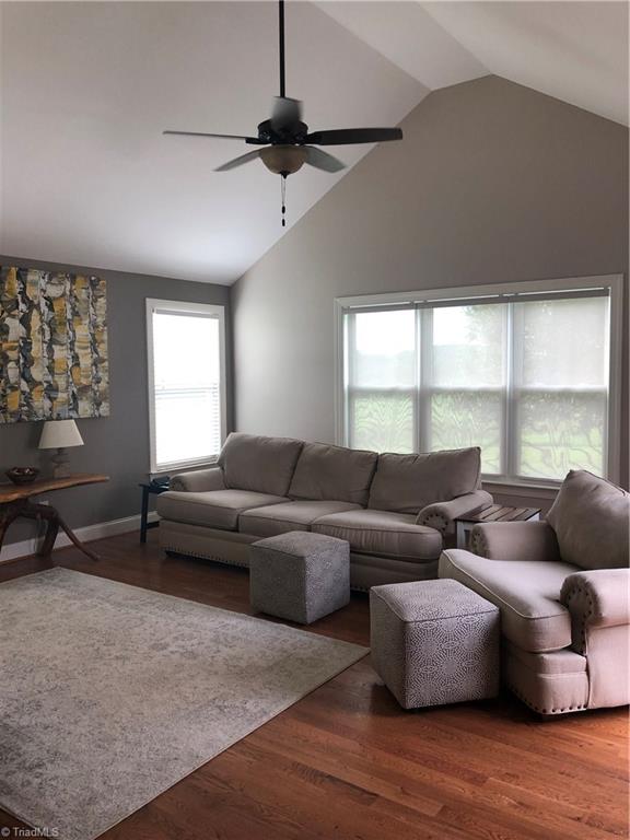 2021 Mountain View Road King, NC 27021 - Photo 20 of 29 Den with vaulted ceiling, lots of light.
