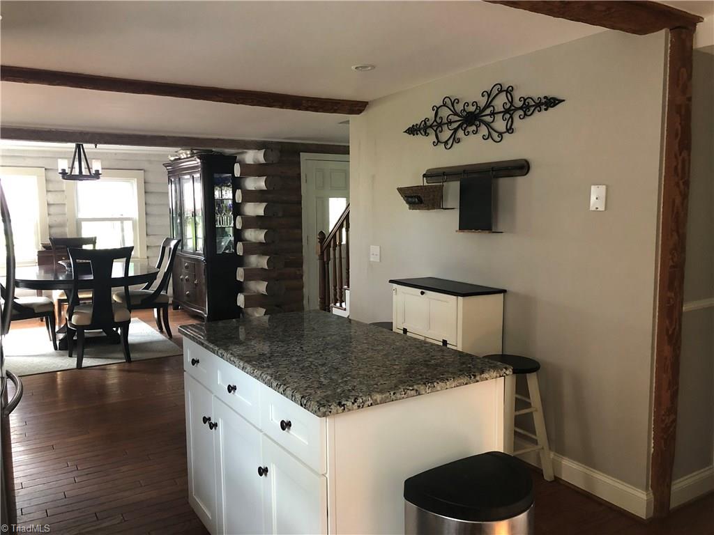 2021 Mountain View Road King, NC 27021 - Photo 28 of 29 Partial kitchen as it flows into the dining room.