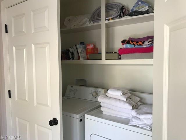Laundry is off kitchen.