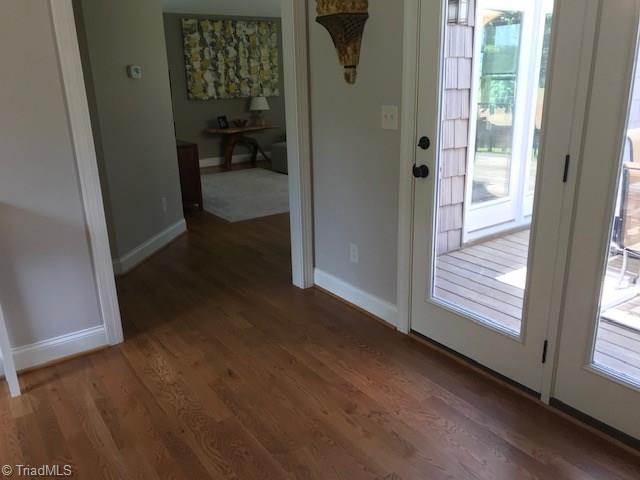 2021 Mountain View Road King, NC 27021 - Photo 8 of 29 New addition connection to Master suite. Double doors lead to back yard entertaining area.
