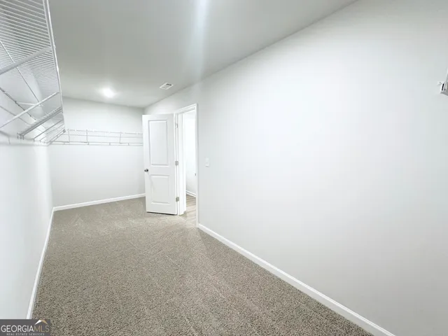 a view of empty room