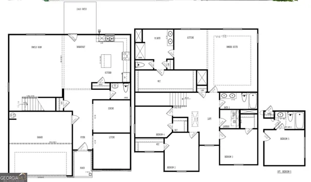 a picture of floor plan