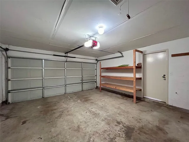 a view of a room with an empty space