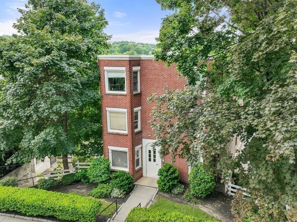 306 Tappan Street, Unit B Brookline, MA 02445 - Photo 34 of 35 front view of a house with a tree