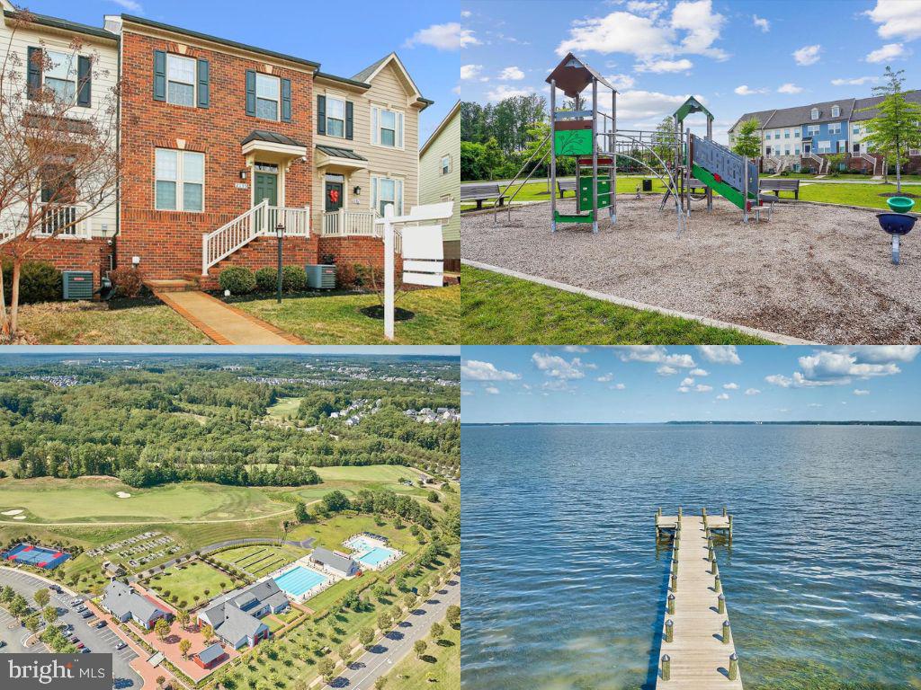 a view of a building with a yard