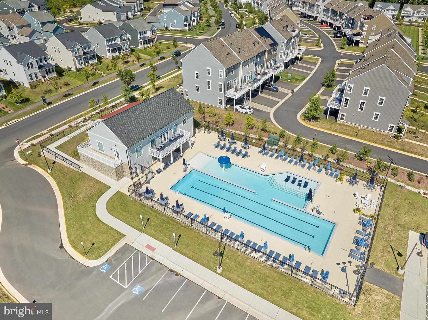 2105 Hemlock Bay Road Dumfries, VA 22026 - Photo 34 of 48 an aerial view of a house