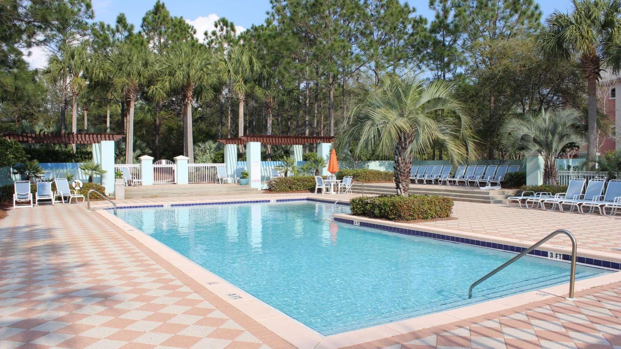 145 Spires Lane, Unit 306 Santa Rosa Beach, FL 32459 - Photo 26 of 35 a view of swimming pool with chairs