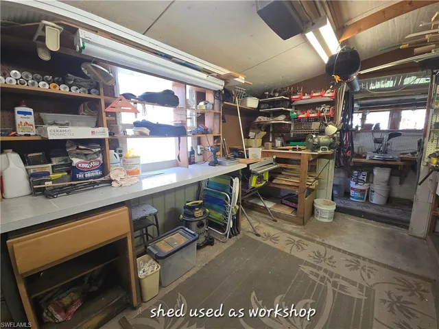 a view of storage and utility room