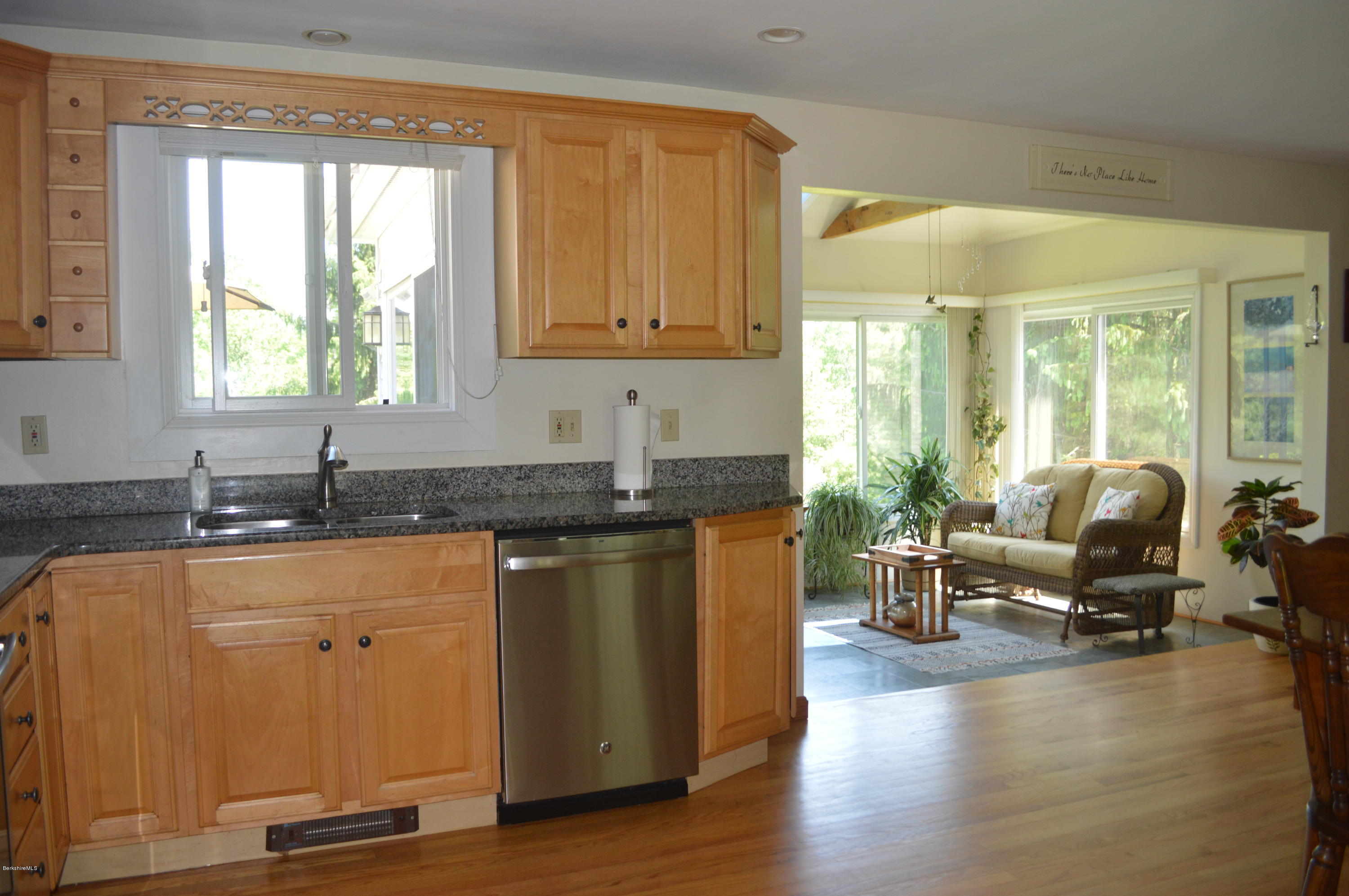 153 Lenox Road Richmond, MA 01254 - Photo 8 of 31 a kitchen with sink refrigerator and window