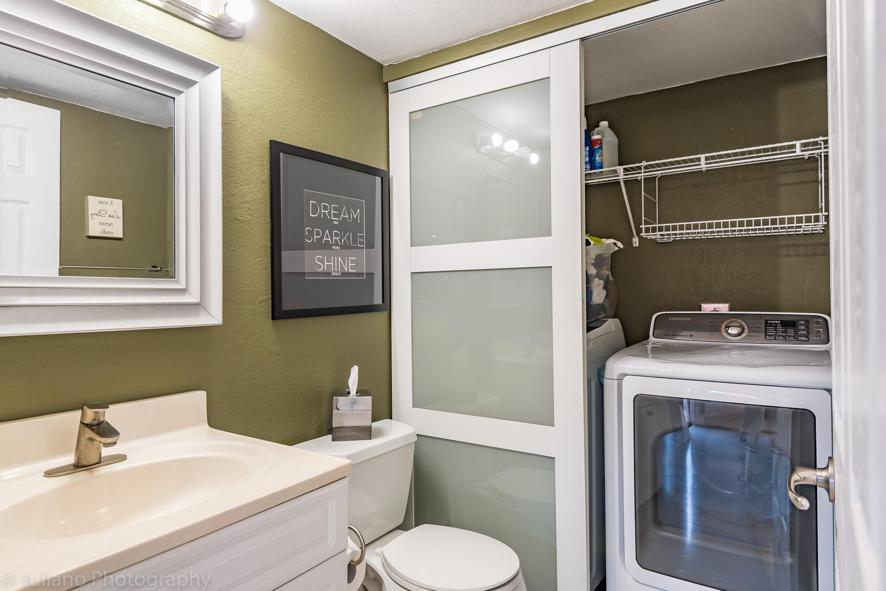 8099 Severn Drive, Unit D Boca Raton, FL 33433 - Photo 12 of 23 Half Bath / Laundry