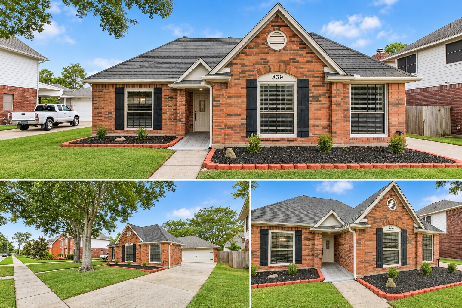 839 Quiet Spring Lane Houston, TX 77062 - Photo 1 of 28 Beautiful curb appeal with long driveway
