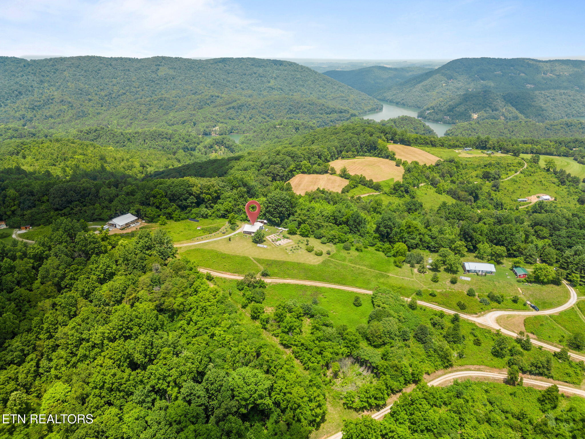 891 New Harvest Road Washburn, TN 37888 - Photo 4 of 43 23-web-or-mls-DJI_0660 - gps marker