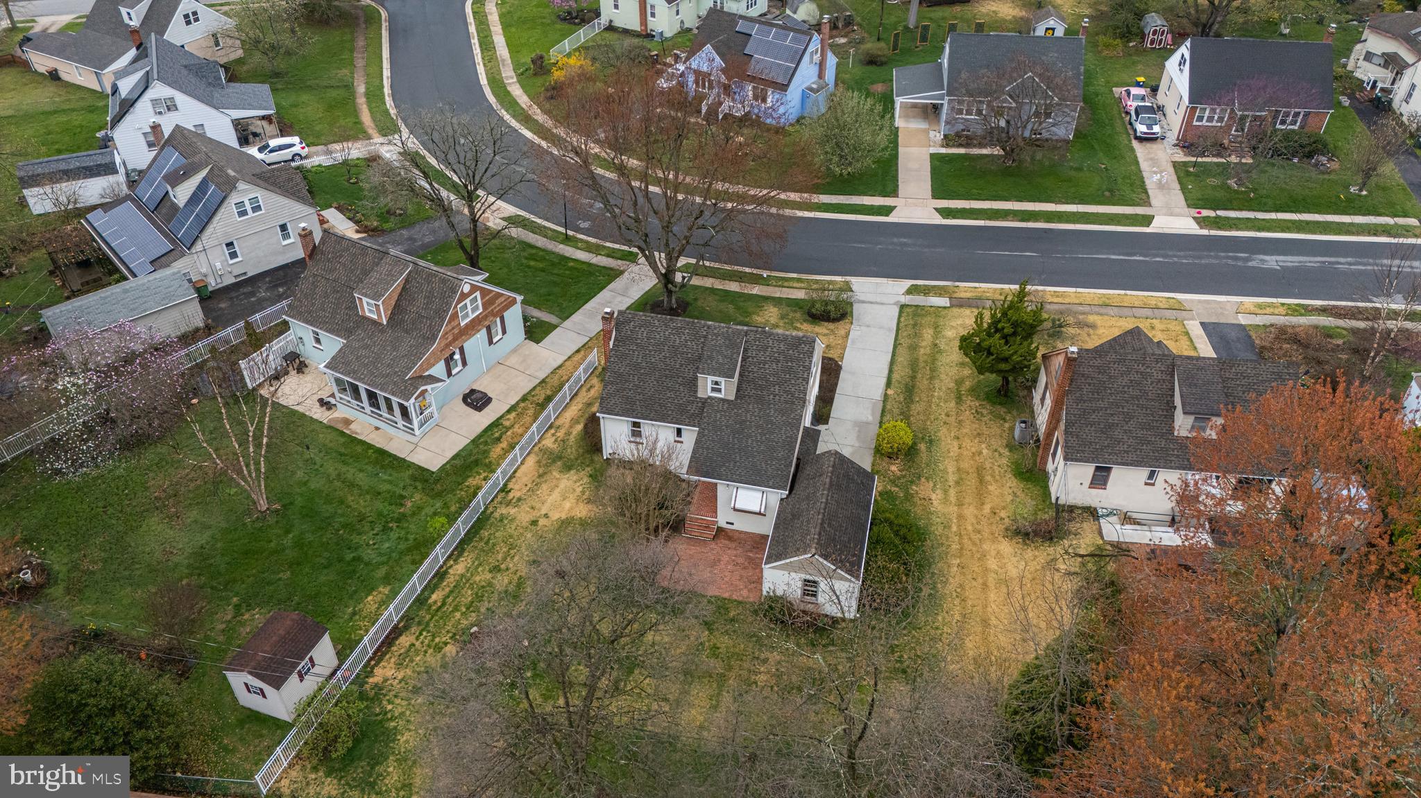 821 Kenyon Lane Newark, DE 19711 - Photo 49 of 50 an aerial view of residential houses with outdoor space and street view