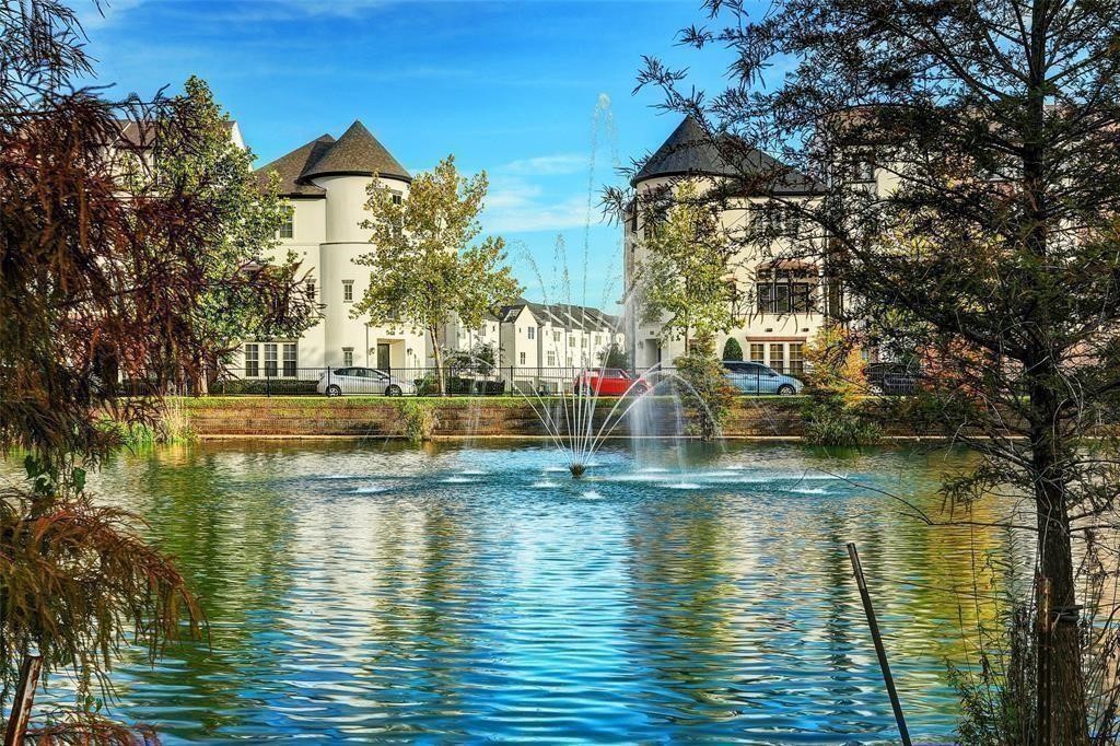 9663 Kings Cross Station Houston, TX 77045 - Photo 27 of 30 a view of water pond with lots of trees