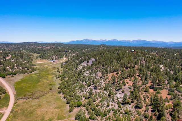 a view of lake and mountain