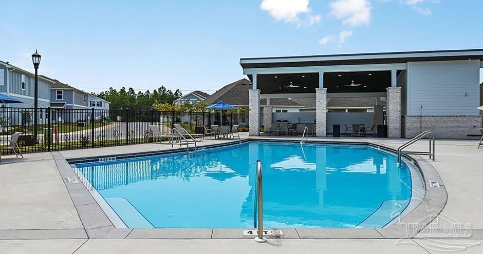 3 Egret Avenue, Unit PALM Santa Rosa Beach, FL 32459 - Photo 8 of 22 a view of a swimming pool with a patio