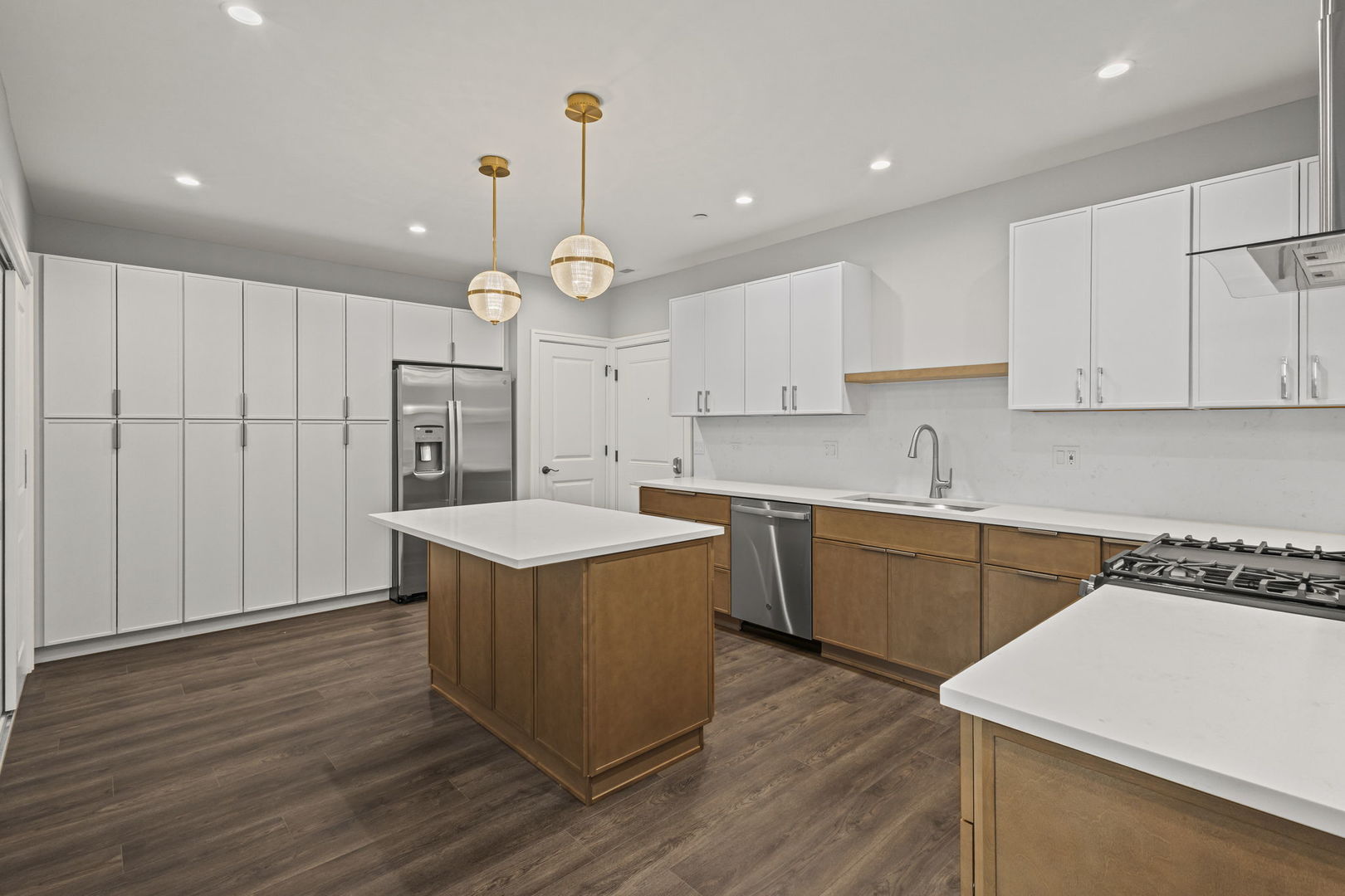 1036 Lake Street, Unit 3N Oak Park, IL 60301 - Photo 8 of 24 a kitchen with a sink a refrigerator and window