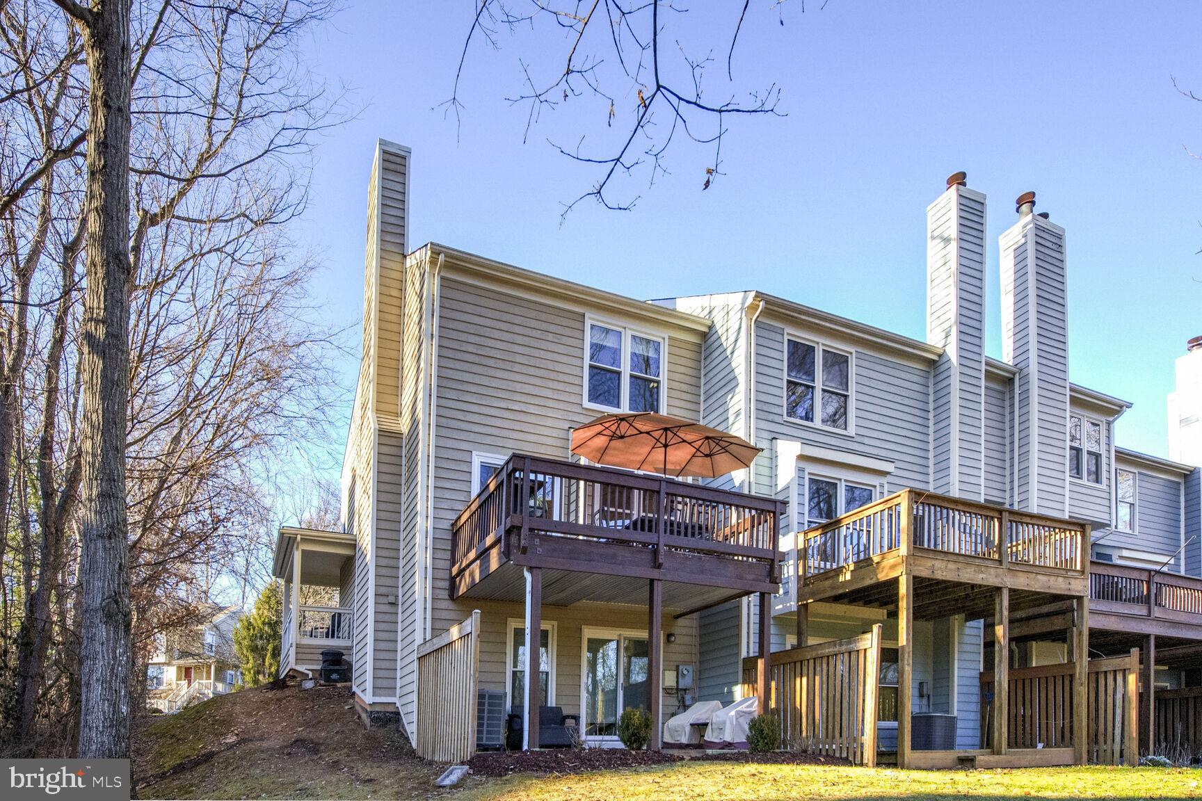 1642 Oak Spring Way Reston, VA 20190 - Photo 29 of 30 Rear Exterior Alternate View